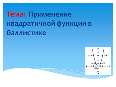 Алгоритмы расчета и применение математических моделей в баллистике