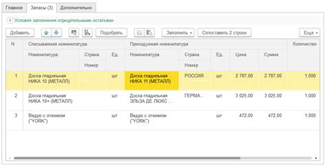 Важные моменты при проведении акта сопоставления в программах 1С Торговля