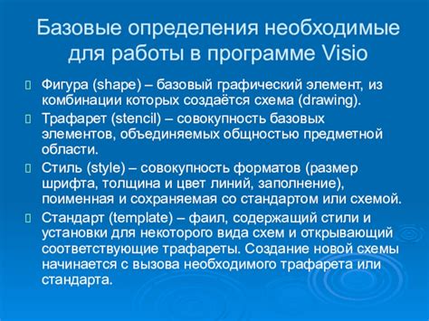 Важные этапы перед началом работы в программе Visio