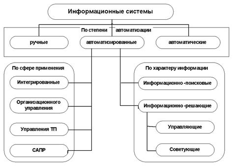 Виды информационных систем