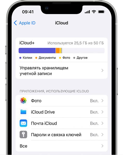 Включение и настройка iCloud Drive на iPhone