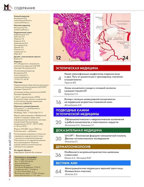 Влияние возрастных изменений на коррекцию избыточной ткани в области нижних век