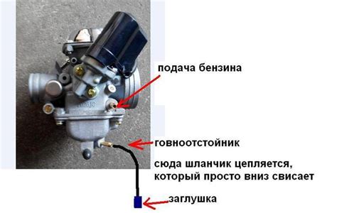 Влияние настройки карбюратора на функционирование двигателя скутера