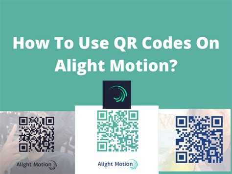 Возможности совершения покупок с помощью QR-кода в Alight Motion