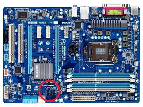 Вход в настройки BIOS на материнской плате Gigabyte