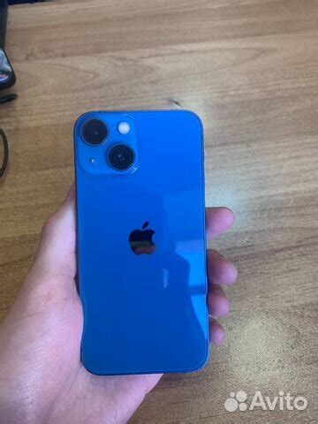 Вход в новый аккаунт на iPhone 13 Mini