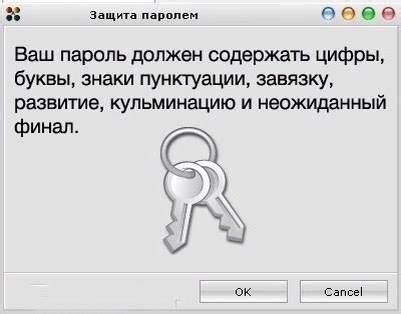 Выбор надёжного пароля и его периодическое изменение