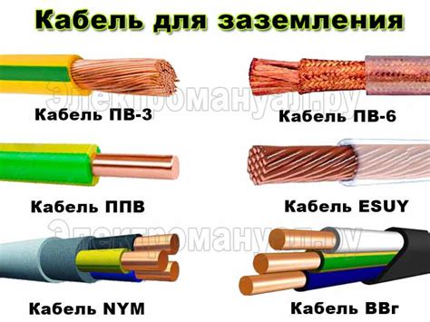 Выбор подходящего кабеля для заземления: критерии и рекомендации