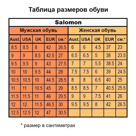 Выбор подходящего размера обуви и комфортная посадка на ноге