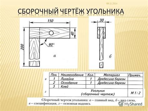 Вырезание основной детали изделия из древесины