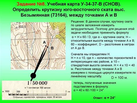 Значение корректного оформления элемента топографического инструмента