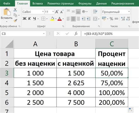 Значимость расчета процентов в Excel и их применение в рабочих задачах