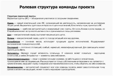 Значимость успешного проекта: необходимость гармоничного объединения команды