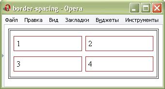 Изменение отображения границы с использованием атрибута border-width