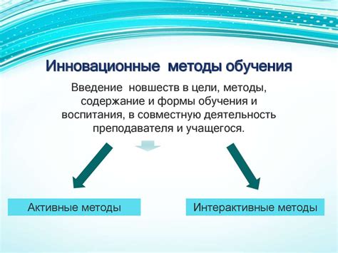 Изысканные и многообразные методы обучения