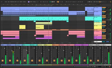 Импорт файлов MP3 в проект Ableton Live