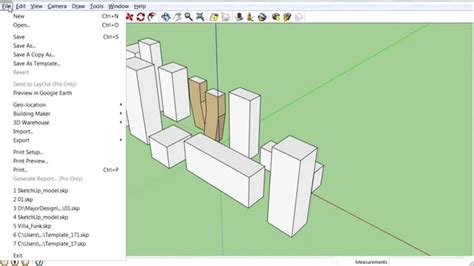 Импорт 3D-моделей в SketchUp с помощью файла формата fbx