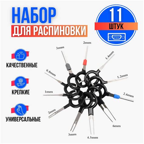 Инструменты и принадлежности для создания устройств для снятия деталей автомобиля