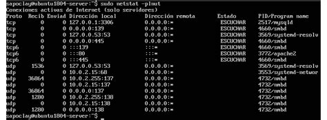 Использование команды netstat для определения портов UDP