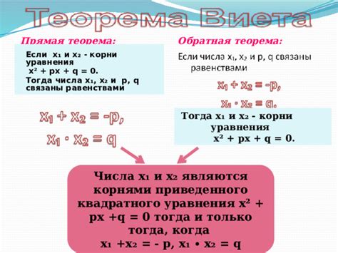 Использование принципа Виета для нахождения корней многочленов степени выше второй