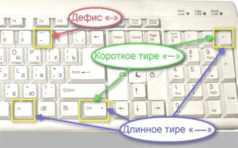 Использование цифрового блока для набора тире