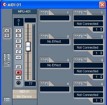 Использование MIDI-трека для управления генератором музыкальных фигур