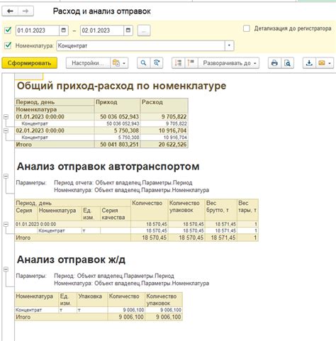 Исследование схемы выгрузки в 1С: подробный обзор и анализ