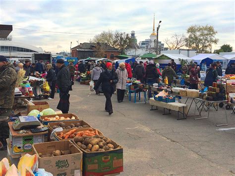 Историческое значение и значение центрального рынка в городе Рязани