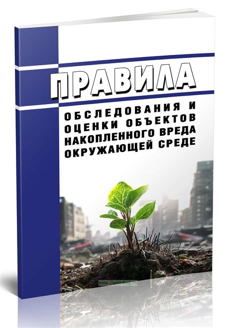 История возникновения понятия "объект накопленного вреда окружающей среде"