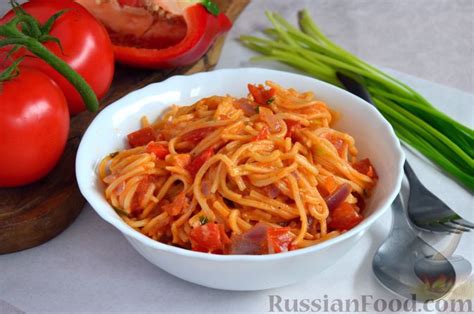 Кабачковые спагетти с томатным соусом: диетическая и вкусная альтернатива