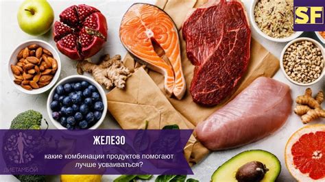 Как повысить усвоение железа: комбинирование пищевых продуктов