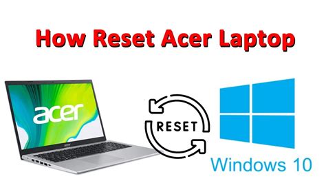 Клавиша "Reset": возвращение ноутбука Acer к начальным настройкам