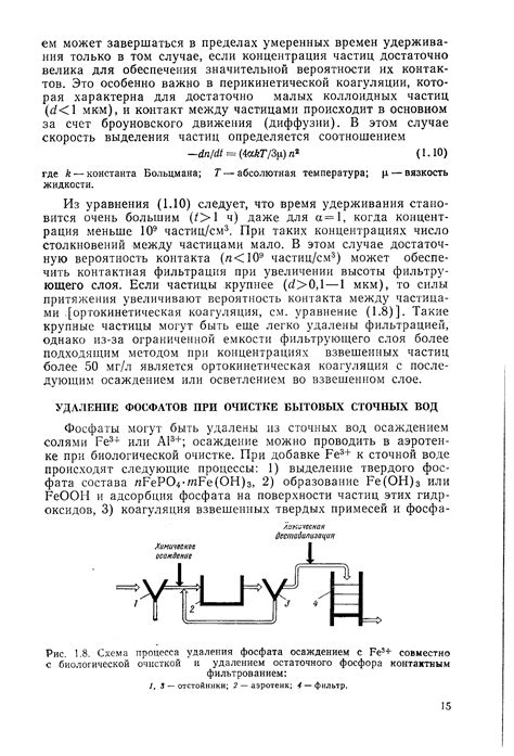 Комбинированные подходы к улучшению процесса удаления избыточного фосфата и железа