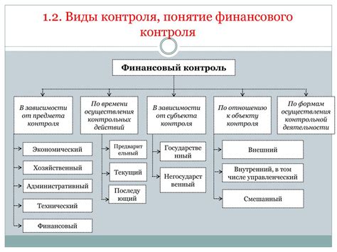 Контроль и аудит финансовых показателей