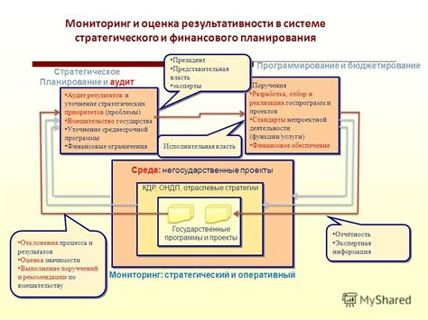 Контроль и мониторинг государственных программ и проектов: обеспечение эффективности и достижение результатов