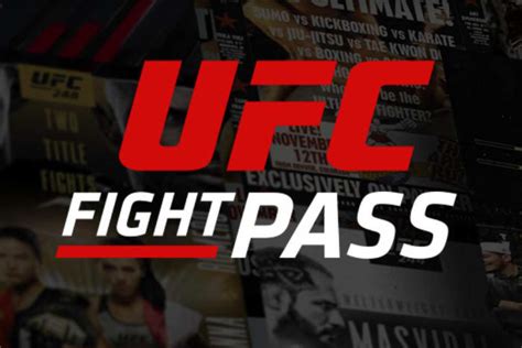 Логин в приложении UFC с использованием учетной записи UFC Fight Pass