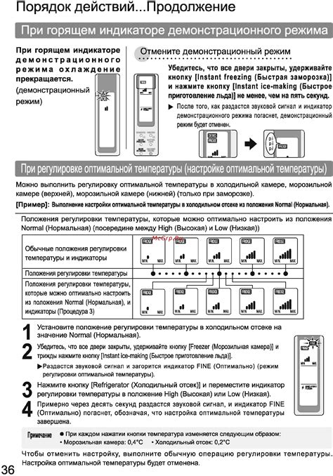 Меры предосторожности и выбор оптимальной температуры при установке нового холодильника