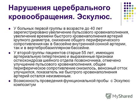 Методы восстановления объемного пульсового кровенаполнения