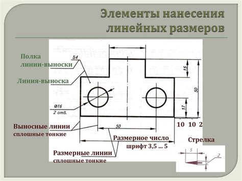 Методы измерения объектов на чертеже: определение размеров проекта