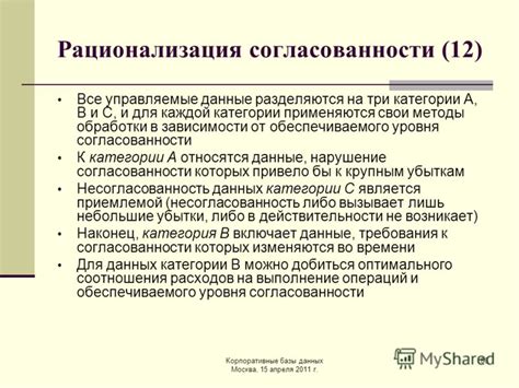 Методы ручной согласованности операций гюго