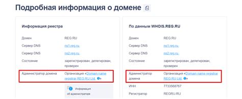 Метод 2: Проверка домена при помощи WHOIS-сервиса