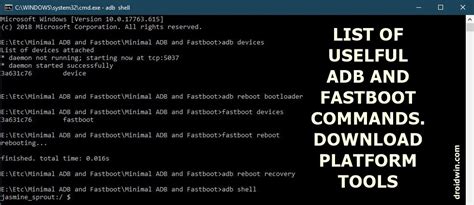 Метод 3: Применение команды Fastboot