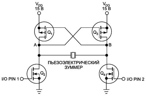 Механизм генерации звуковых сигналов