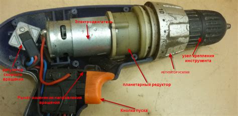 Механизм дрели шуруповерта: суть и работа