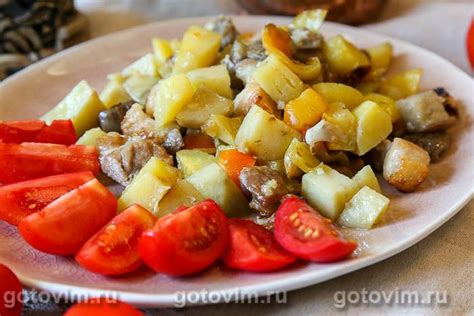 Мясо с картофелем и овощами: простой способ приготовления в духовке