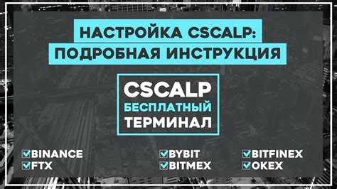 Настройка видимости глубины книги ордеров в cscalp: подробная инструкция