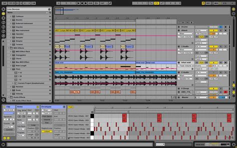 Настройка клавиатуры для создания музыки в Ableton