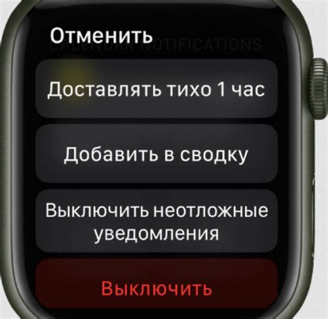 Настройка уведомлений и мигания на Вотч 7 для вашего iPhone