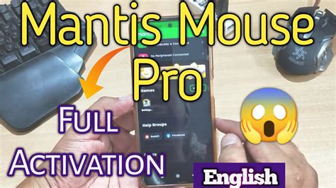 Настройте чувствительность, скорость и разрешение курсора вашей Mantis Mouse Pro