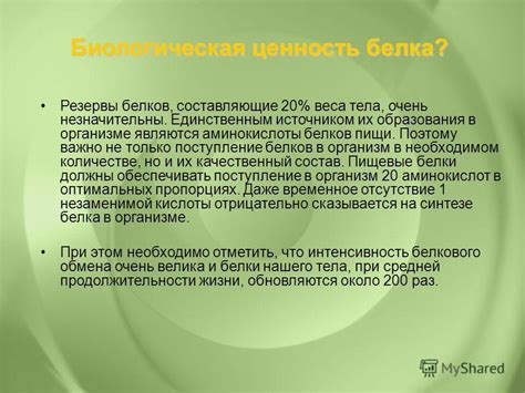 На роли белков жаждет организм: почему важно состояние нашего тела